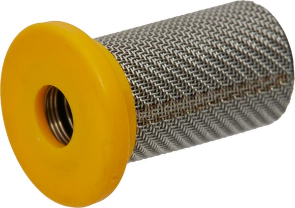 Filter mit Kugelrückschlagventil 80 mesh gelb aus der Kategorie Spritzgestänge und Düsen