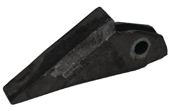 Grubberspitze 400x60x20mm, flach, 1 Loch, passend für Simba (P09148N) – passend für Simba