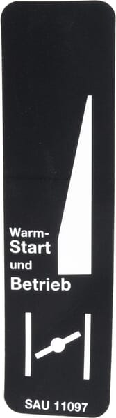 Drosselklappensteuerungsetikett (SAU11097) - unserem Sortiment für Sabo Ersatzteile