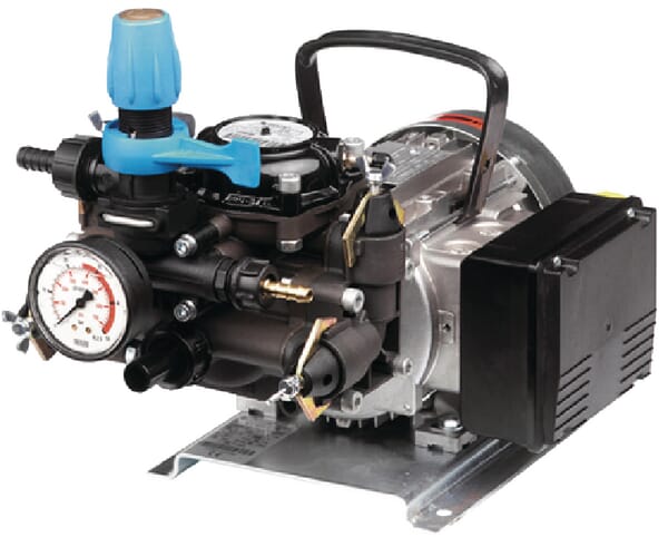 Kolbenmembranpumpe mit Elektromotor 230 V aus der Kategorie Pumpen