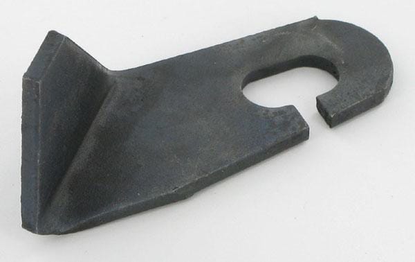 Schlegelmesser, Länge 73mm, breite 30mm, dicke 3mm, bohrungsdurchmesser 10,14mm (CK3640) – Unbranded