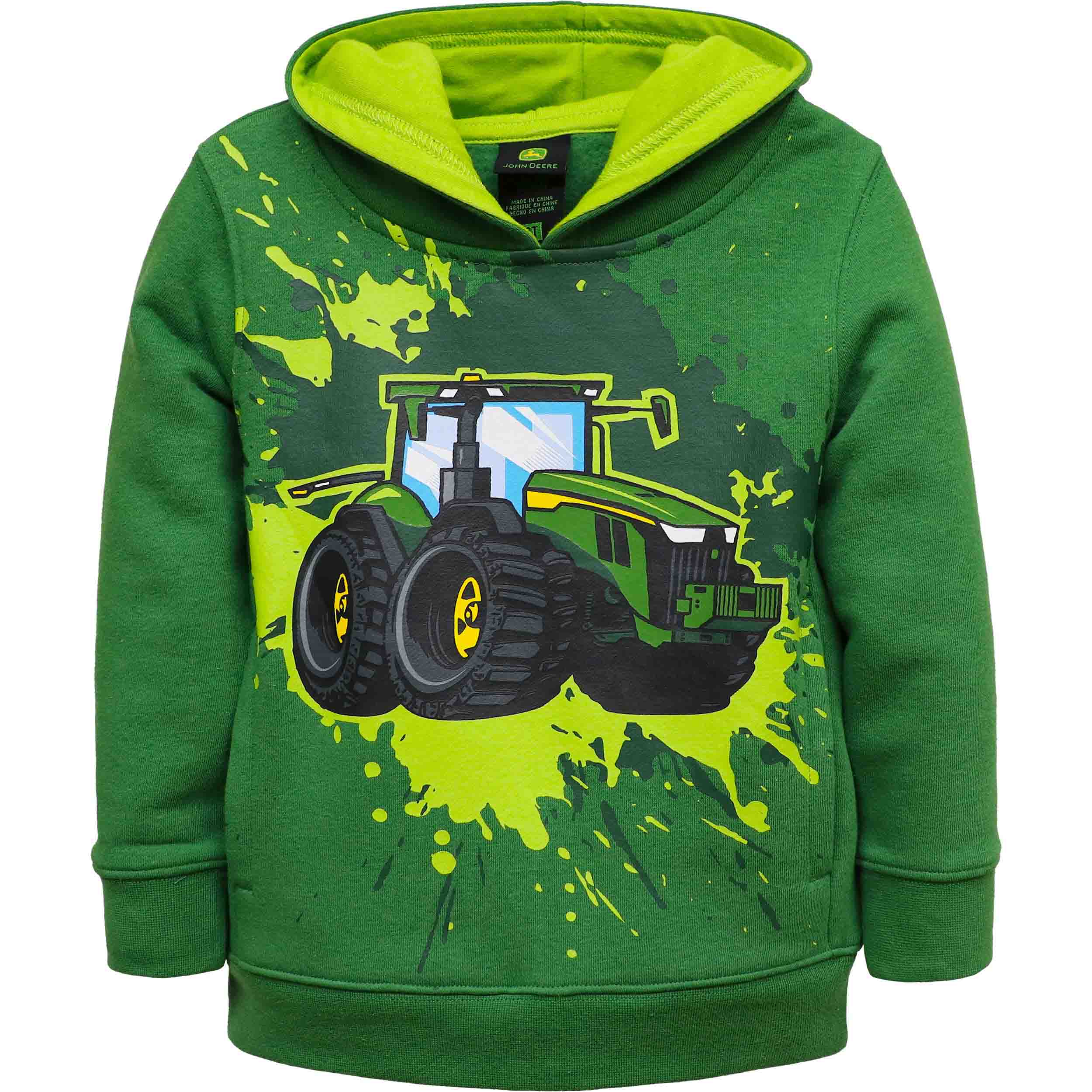 JOHN DEERE Fleece-Pullover Kleinkinder Traktor Grün