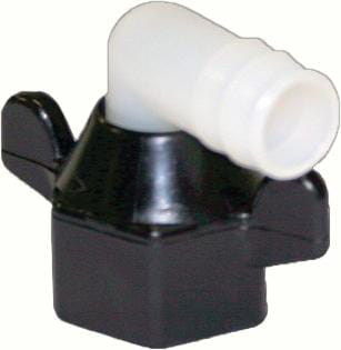 Drehbarer Winkeladapter 1/2" Barb x 1/2 "NPT-F aus der Kategorie Schlauchanschlüsse