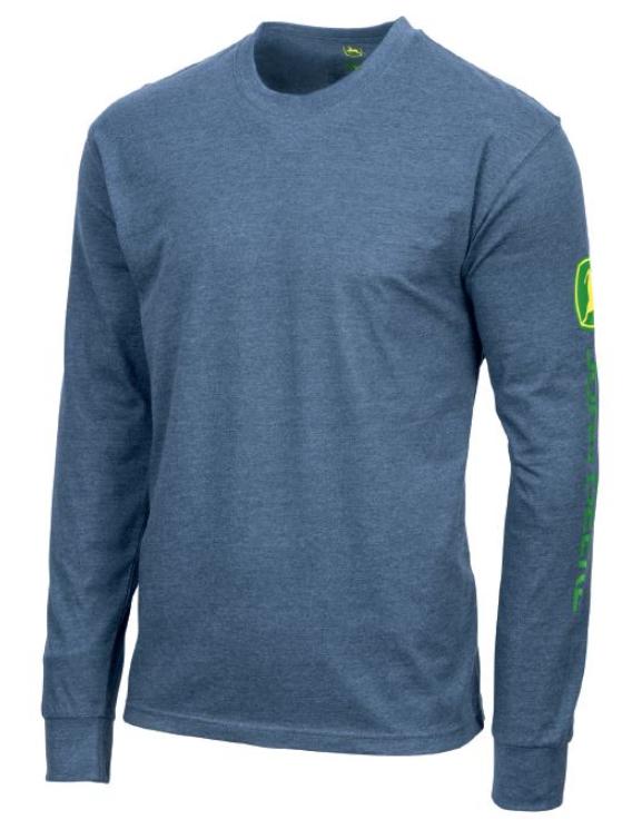 MC141019NV03 JOHN DEERE Longsleeve in Dunkelblau Herren JOHN DEERE Longsleeve in Dunkelblau Herren MC141019NV03
