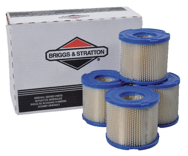 Luftfilterset rund 4x 393957S (4106) von Briggs & Stratton. Aus unserem Sortiment für Verbrennungsmotoren - Briggs & Stratton