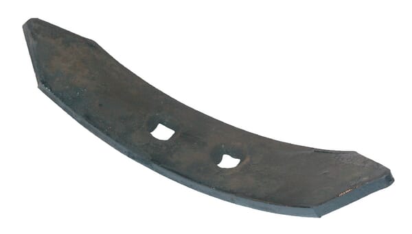 Grubberspitze 230x53x8mm, reversibel, gekrümmt, 2 Löcher CP2872