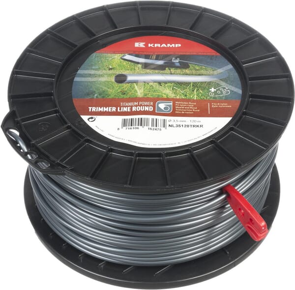 Mähfaden Ø 3.5mm 120m Titanium Power grau Kramp (NL35120TRKR) von Kramp