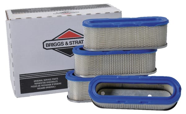Luftfilterset oval 4x 399806S (4138) von Briggs & Stratton. Aus unserem Sortiment für Verbrennungsmotoren - Briggs & Stratton