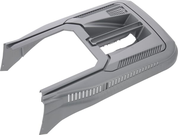 Oberteil Grasbox 46 Comfort D4 Rotax silber (46346640) - unserem Sortiment für AL-KO Ersatzteile