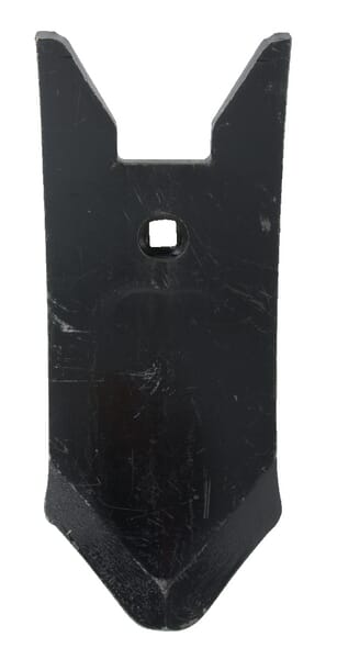 Grubberspitze 300x120x12mm, gekrümmt, 1 Loch, passend für Horsch (34060851KR) – passend für Horsch
