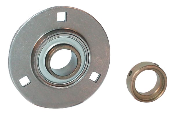 RA45 Flanschlager blech rund kpl.