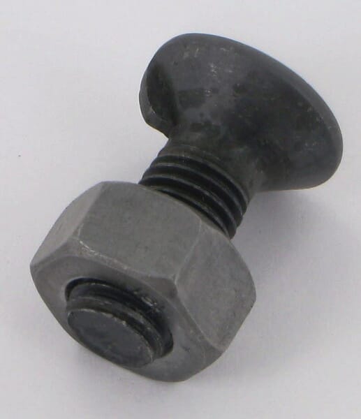 Pflugschraube, Kopftyp 1 Nase, M11 x 30mm, 8.8, Kramp 11301N