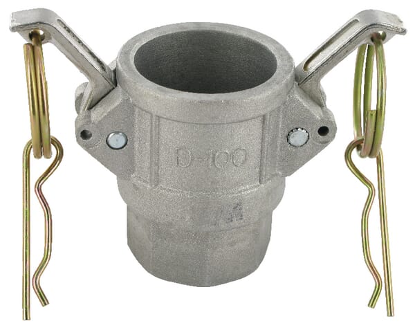 Camlock Typ D 6" Innengewinde aus Edelstahl aus der Kategorie Schlauchanschlüsse