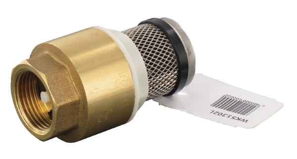 Saugkorb+Fußventil 3/4" V2A (WK51302L) von Kramp