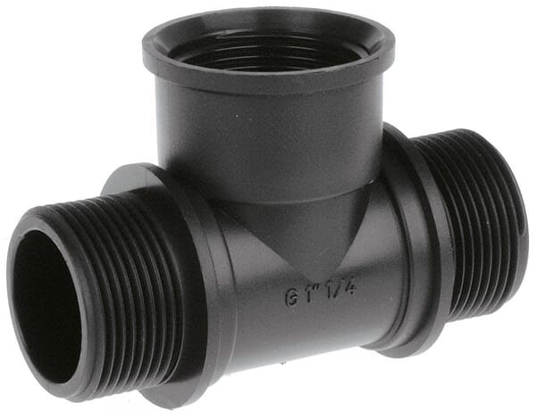 T-Stück 1 1/4" AG/IG aus der Kategorie Schlauchanschlüsse