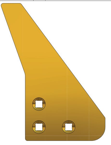 Sechmesser LH 300 3F14 A0C927241SAB