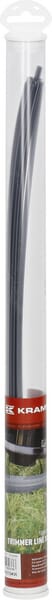Mähfaden Ø 4mm 0.42m viereckig Titanium Power grau Kramp (NL40042TSKR) von Kramp