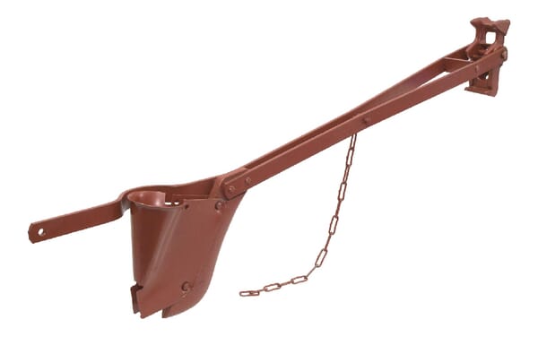 Säscharhalter aus Gusseisen, lang 590 mm (61003043090030) - Aus unserem Sortiment für Bodenbearbeitung - Säschar und -Scheiben