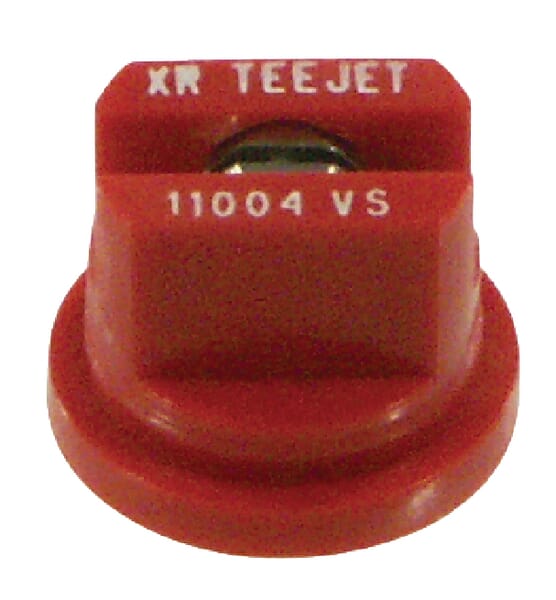 Flachstrahldüse XR 110° rot V2A aus der Kategorie Spritzgestänge und Düsen