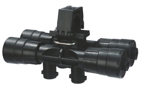 4-fach Düsenhalter 1" Selejet aus der Kategorie Spritzgestänge und Düsen