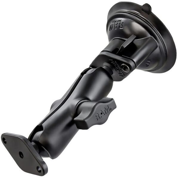 Twist-Lock ™ Saugnapf-Doppelkugelhalterung, Größe B / 1 "Kugel aus der Kategorie GPS- und Lenksysteme