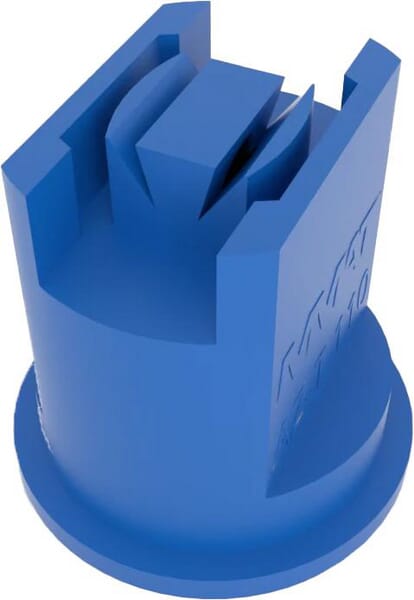 Zweistrahl-Antidriftdüse AZT 110° 03, Kunststoff blau MMAT aus der Kategorie Spritzgestänge und Düsen