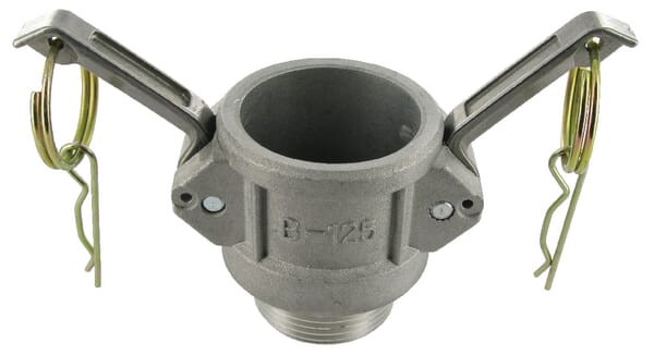 Camlock Typ B 1-1/4" Außengewinde Aluminium aus der Kategorie Schlauchanschlüsse