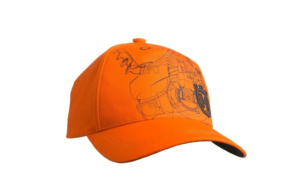 HUSQVARNA Cap Explorer Sägenmotiv Orange 593253901 593253901