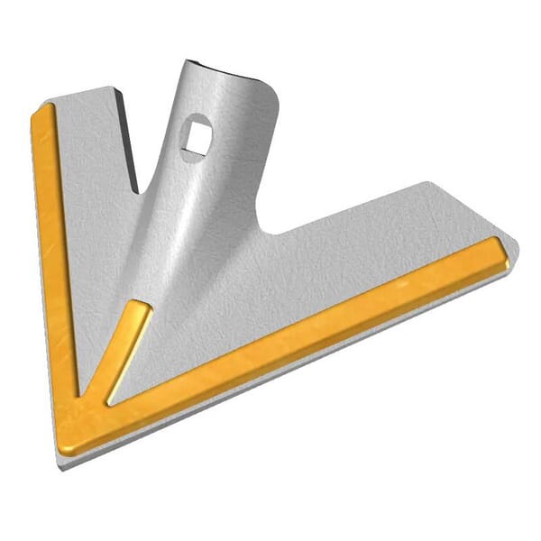 Gänsefußschar universal - Breite 200mm mit HR2 BICU0200HR