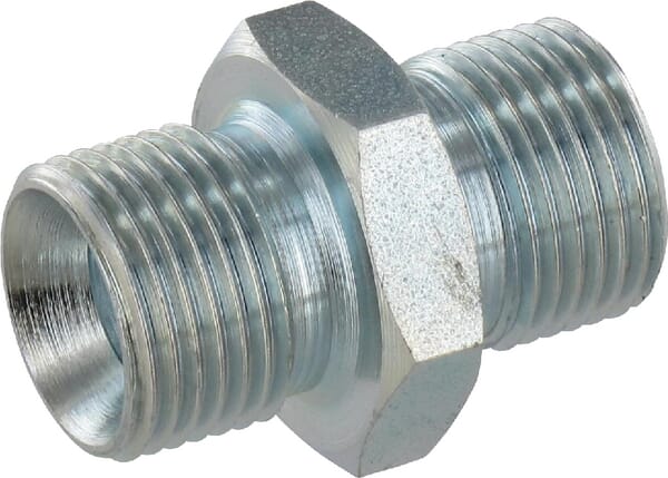 Doppelnippel 1/4" BSP (DNB04) – passend für Kongskilde