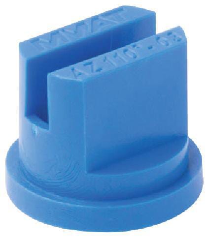 Flachstrahldüse AZ 110° 03 blau Kunststoff MMAT aus der Kategorie Spritzgestänge und Düsen