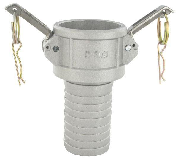Camlock Typ C 2" Schlauchende Rostfreier Stahl aus der Kategorie Schlauchanschlüsse