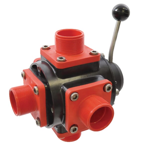 Kugelhahn 4/5-Wege 2" aus der Kategorie Regeltechnik