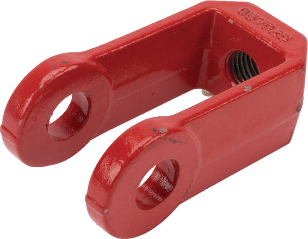 Gabelstück m. Loch 25 mm (KK067025R) – passend für Kverneland