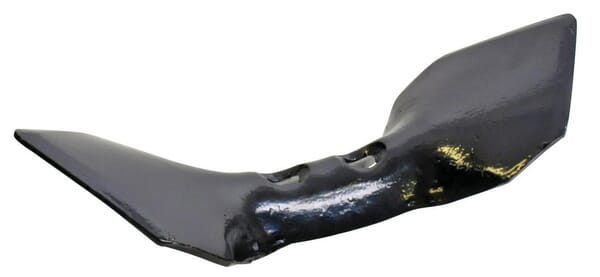 Grubberspitze 295x110x6mm, reversibel, gekrümmt, 2 Löcher, passend für Universal (CP578KR) – passend für Kongskilde