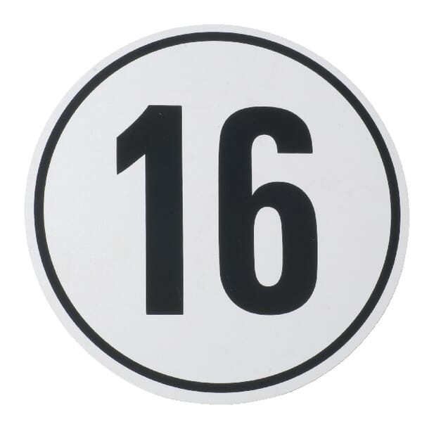 Schild 16 km/h (30046)