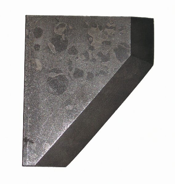 Scherengreiferblatt rechts 150x125x8mm aus der Kategorie Frontladertechnik_Futtertechnik