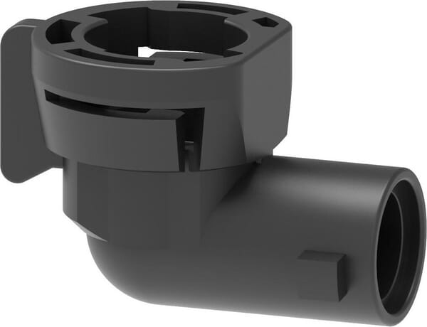 Quick fitting connection for 90° cap, female-male black aus der Kategorie Spritzgestänge und Düsen