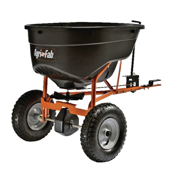 Streuanhänger 60 kg (450463) von Agri-Fab  ➨ Aus unserem Sortiment für Anbaugeräte für Aufsitzmäher ➨ Wir liefern Ihre Bestellung schnell & zuverlässig.