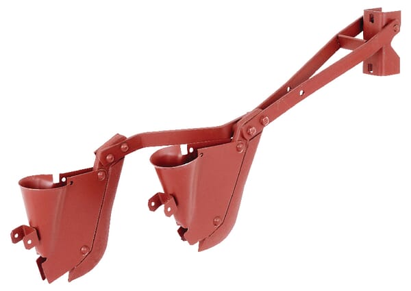 Säschar doppelt, Halter aus Blech, links (61003043130010) - Aus unserem Sortiment für Bodenbearbeitung - Säschar und -Scheiben