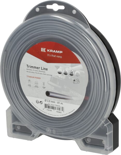 Mähfaden Ø 3.5mm 41m Titanium Power grau Kramp (NL3541TRKR) von Kramp
