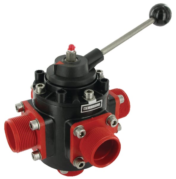 Kugelhahn 4/5-Wege 1 1/2" aus der Kategorie Regeltechnik