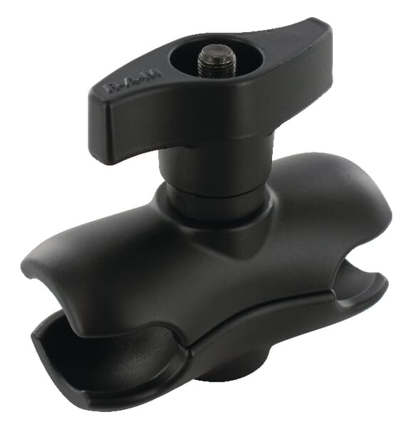 Doppelter Sockelarm 130 mm, für Kugel der Größe D / 2,25 " aus der Kategorie GPS- und Lenksysteme