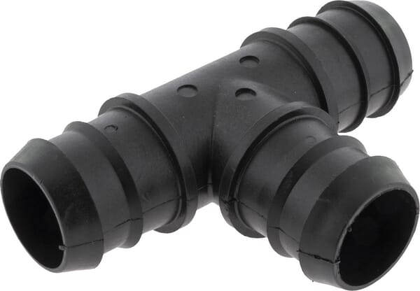 T-Stück, 40 mm, Schlauchanschluss aus der Kategorie Schlauchanschlüsse