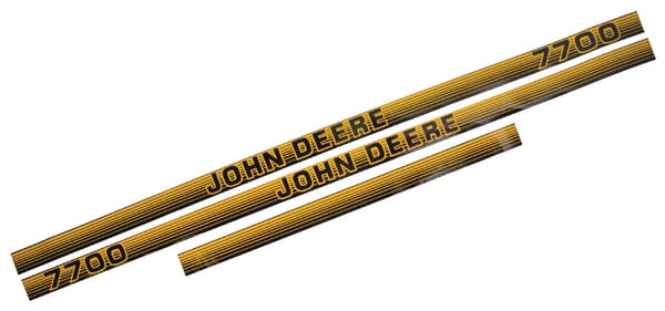 Kabine Aufkleberset "John Deere 7700" TR7700JD