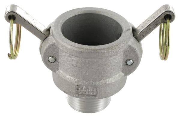 Camlock Typ B 4" Außengewinde aus Edelstahl aus der Kategorie Schlauchanschlüsse