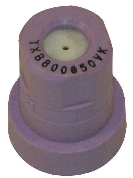 Hohlkegeldüse TXB 80° violett Keramik aus der Kategorie Spritzgestänge und Düsen