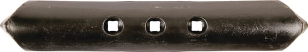 Grubberspitze 290x60x10mm, reversibel, gekrümmt, 3 Löcher, passend für (504019KR) – passend für Köckerling