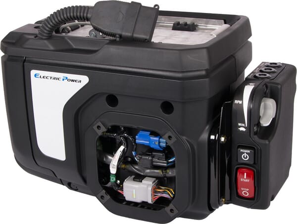 Elektromotor, GXE 2.0, integriert mit Schaltkasten, variable Geschwindigkeit (GXE20HQ4SD) von Honda. Aus unserem Sortiment für Verbrennungsmotoren - Honda