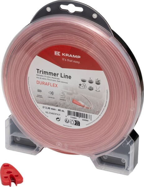 Trimmerschnur Ø3,3x46m, Kramp DuraFlex (NL3346DFKR) von Kramp